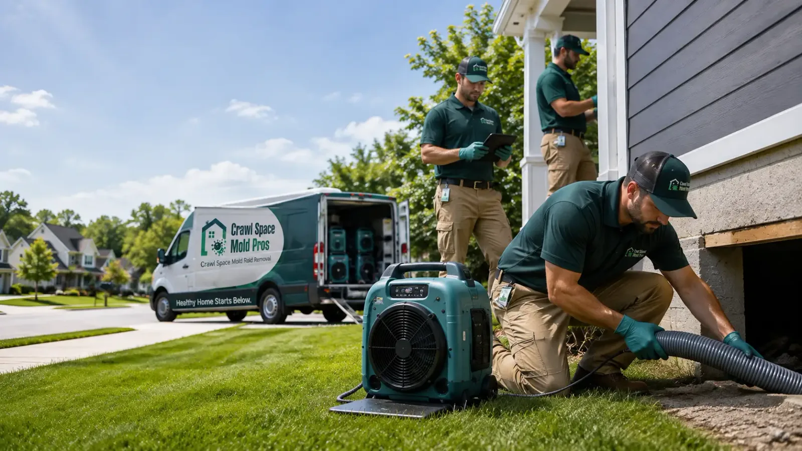 Crawl Space Mold Removal in Marquette, IA